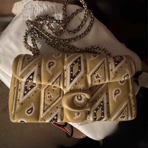 One of a Kind Coach Handpainted Quilted Tabby 20 - Picture 13 of 13